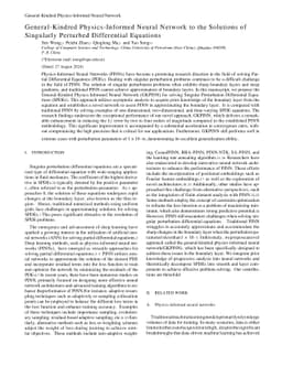 General-Kindred Physics-Informed Neural Network to the Solutions of
  Singularly Perturbed Differential Equations