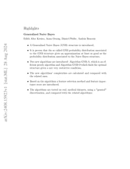Generalized Naive Bayes
