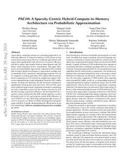 PACiM: A Sparsity-Centric Hybrid Compute-in-Memory Architecture via
  Probabilistic Approximation
