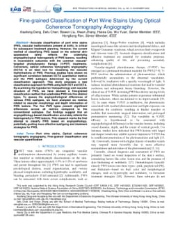 Fine-grained Classification of Port Wine Stains Using Optical Coherence
  Tomography Angiography