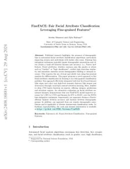 FineFACE: Fair Facial Attribute Classification Leveraging Fine-grained
  Features