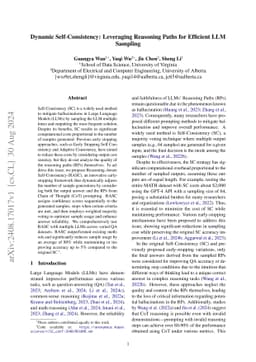 Reasoning Aware Self-Consistency: Leveraging Reasoning Paths for Efficient LLM Sampling