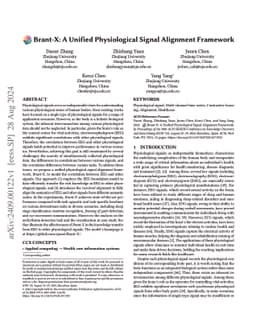 Brant-X: A Unified Physiological Signal Alignment Framework