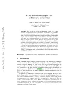 LLMs Prompted for Graphs: Hallucinations and Generative Capabilities
