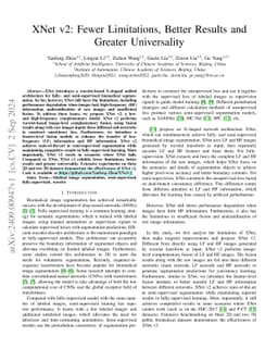 XNet v2: Fewer Limitations, Better Results and Greater Universality