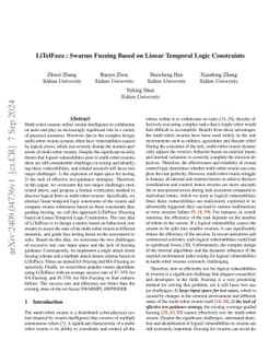 LiTelFuzz : Swarms Fuzzing Based on Linear Temporal Logic Constraints