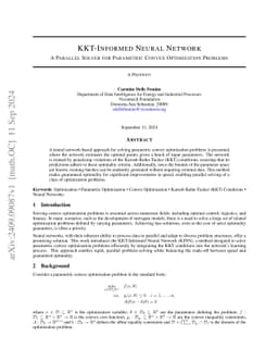 KKT-Informed Neural Network