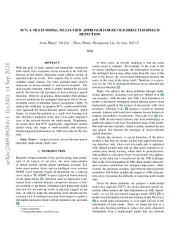 M$^{3}$V: A multi-modal multi-view approach for Device-Directed Speech
  Detection