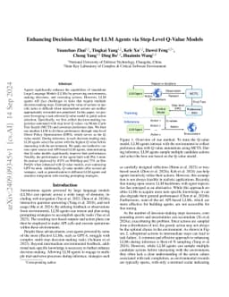 Enhancing Decision-Making for LLM Agents via Step-Level Q-Value Models
