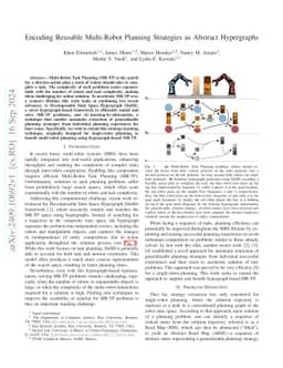 Encoding Reusable Multi-Robot Planning Strategies as Abstract
  Hypergraphs