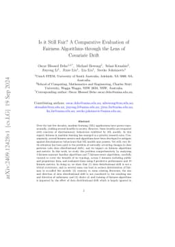 Is it Still Fair? A Comparative Evaluation of Fairness Algorithms
  through the Lens of Covariate Drift