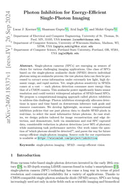 Photon Inhibition for Energy-Efficient Single-Photon Imaging