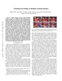 Tracking Everything in Robotic-Assisted Surgery