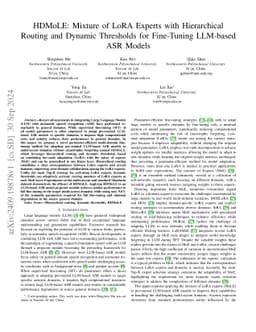 HDMoLE: Mixture of LoRA Experts with Hierarchical Routing and Dynamic Thresholds for Fine-Tuning LLM-based ASR Models