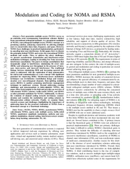 Modulation and Coding for NOMA and RSMA