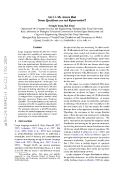 Are LLMs Aware that Some Questions are not Open-ended?