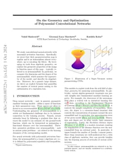 On the Geometry and Optimization of Polynomial Convolutional Networks