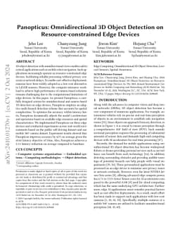 Panopticus: Omnidirectional 3D Object Detection on Resource-constrained
  Edge Devices