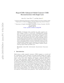 HyperCMR: Enhanced Multi-Contrast CMR Reconstruction with Eagle Loss