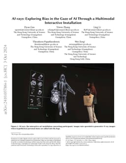 AI-rays: Exploring Bias in the Gaze of AI Through a Multimodal
  Interactive Installation