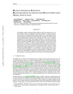 HERO: Human-Feedback Efficient Reinforcement Learning for Online Diffusion Model Finetuning