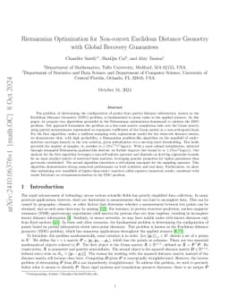 Riemannian Optimization for Non-convex Euclidean Distance Geometry with
  Global Recovery Guarantees