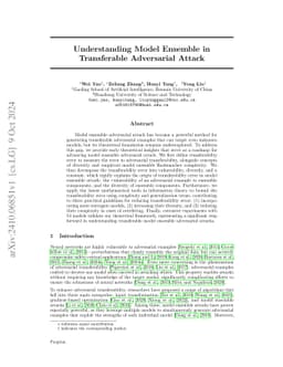 Understanding Model Ensemble in Transferable Adversarial Attack