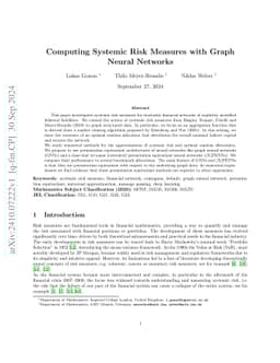 Computing Systemic Risk Measures with Graph Neural Networks