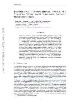PointOBB-v2: Towards Simpler, Faster, and Stronger Single Point
  Supervised Oriented Object Detection