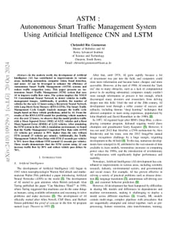 ASTM :Autonomous Smart Traffic Management System Using Artificial
  Intelligence CNN and LSTM