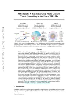 MC-Bench: A Benchmark for Multi-Context Visual Grounding in the Era of
  MLLMs