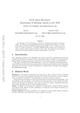 LLM Agent Honeypot: Monitoring AI Hacking Agents in the Wild