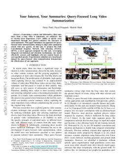 Your Interest, Your Summaries: Query-Focused Long Video Summarization