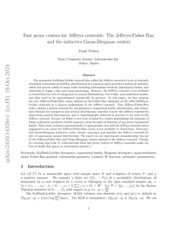 Fast proxy centers for Jeffreys centroids: The Jeffreys-Fisher-Rao and
  the inductive Gauss-Bregman centers