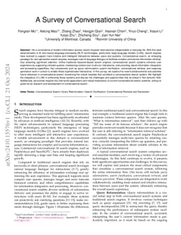 A Survey of Conversational Search
