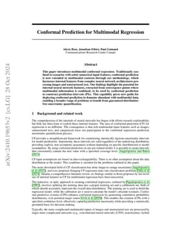 Conformal Prediction for Multimodal Regression