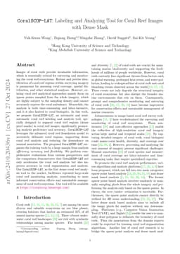 CoralSCOP-LAT: Labeling and Analyzing Tool for Coral Reef Images with
  Dense Mask