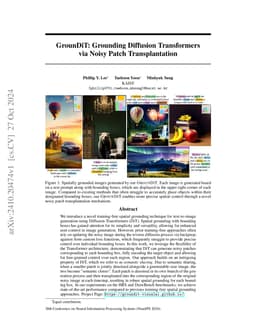 GrounDiT: Grounding Diffusion Transformers via Noisy Patch
  Transplantation