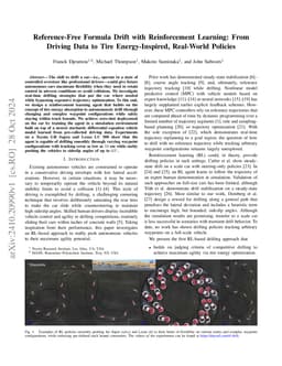 Reference-Free Formula Drift with Reinforcement Learning: From Driving
  Data to Tire Energy-Inspired, Real-World Policies