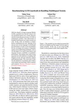 Benchmarking LLM Guardrails in Handling Multilingual Toxicity