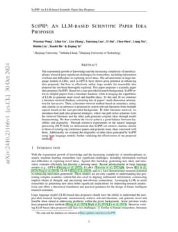 SciPIP: An LLM-based Scientific Paper Idea Proposer