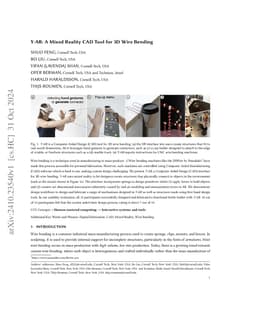 Y-AR: A Mixed Reality CAD Tool for 3D Wire Bending