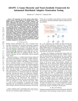 ADAPT: A Game-Theoretic and Neuro-Symbolic Framework for Automated
  Distributed Adaptive Penetration Testing