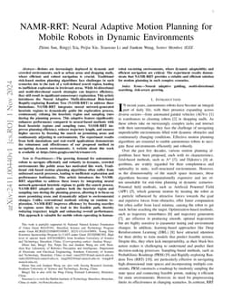 NAMR-RRT: Neural Adaptive Motion Planning for Mobile Robots in Dynamic
  Environments