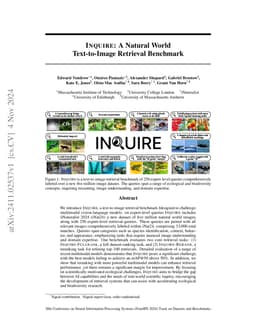 INQUIRE: A Natural World Text-to-Image Retrieval Benchmark