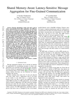 Shared Memory-Aware Latency-Sensitive Message Aggregation for
  Fine-Grained Communication