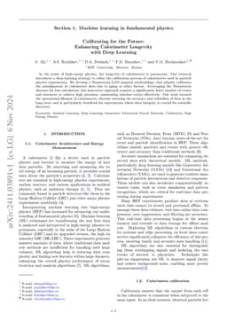 Calibrating for the Future:Enhancing Calorimeter Longevity with Deep
  Learning