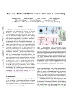 PocoLoco: A Point Cloud Diffusion Model of Human Shape in Loose Clothing