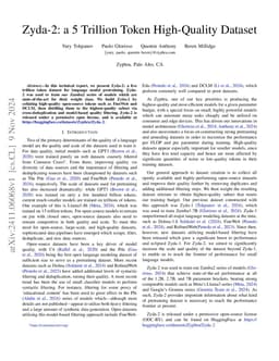 Zyda-2: a 5 Trillion Token High-Quality Dataset