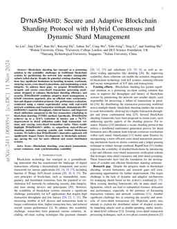 DynaShard: Secure and Adaptive Blockchain Sharding Protocol with Hybrid
  Consensus and Dynamic Shard Management
